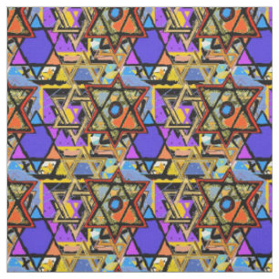 Judaic Customised Fabrics - Mogen David Gifts Fabric