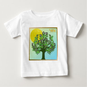 Judaica 12 Tribes Israel Asher Baby T-Shirt