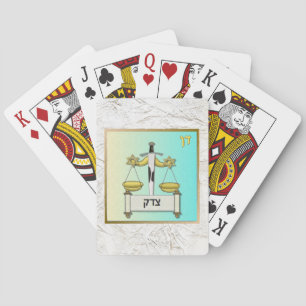 Judaica 12 Tribes Israel Dan Playing Cards