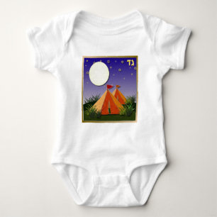 Judaica 12 Tribes Israel Gad Baby Bodysuit