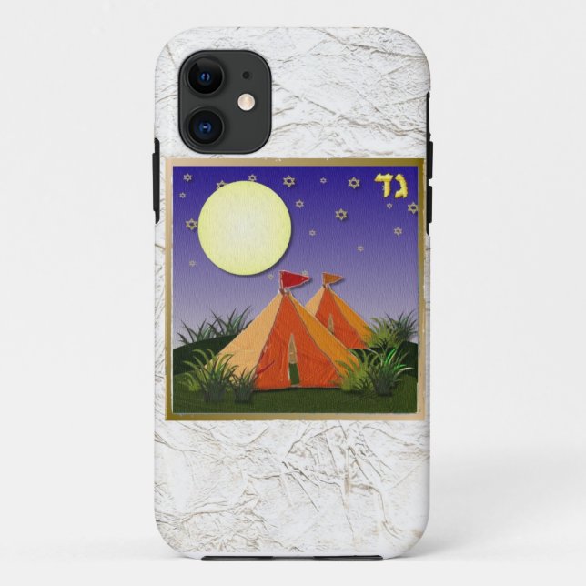 Judaica 12 Tribes Israel Gad Case-Mate iPhone Case (Back)