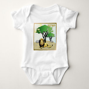 Judaica 12 Tribes Israel Judah Baby Bodysuit