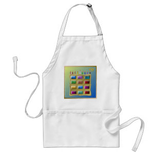Judaica 12 Tribes Israel Levi Standard Apron