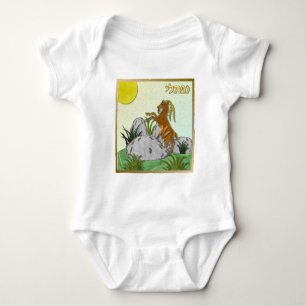 Judaica 12 Tribes Israel Naphtali Baby Bodysuit