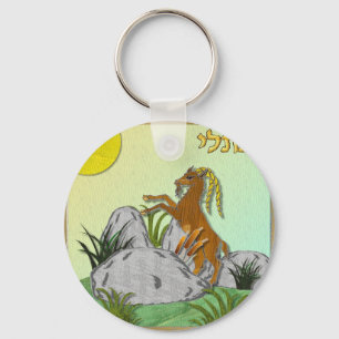 Judaica 12 Tribes Israel Naphtali Key Ring