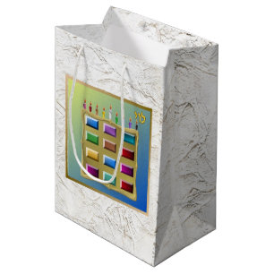 Judaica 12 Tribes Of Israel Art Levi Gift Bag