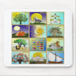 Judaica 12 Tribes of Israel Art Mouse Mat<br><div class="desc">You are viewing The Lee Hiller Design Collection. Apparel,  Gifts & Collectibles  Lee Hiller Photography or Digital Art Collection. You can view her Nature photography at http://HikeOurPlanet.com/ and follow her hiking blog within Hot Springs National Park.</div>
