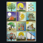 Judaica 12 Tribes of Israel Art Notebook<br><div class="desc">You are viewing The Lee Hiller Design Collection. Apparel,  Gifts & Collectibles  Lee Hiller Photography or Digital Art Collection. You can view her Nature photography at http://HikeOurPlanet.com/ and follow her hiking blog within Hot Springs National Park.</div>