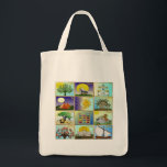 Judaica 12 Tribes Of Israel Art Panels Tote Bag<br><div class="desc">You are viewing The Lee Hiller Design Collection. Apparel,  Gifts & Collectibles Lee Hiller Photography or Digital Art Collection. You can view her Nature photography at http://HikeOurPlanet.com/ and follow her hiking blog within Hot Springs National Park.</div>