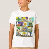 Judaica 12 Tribes of Israel Art