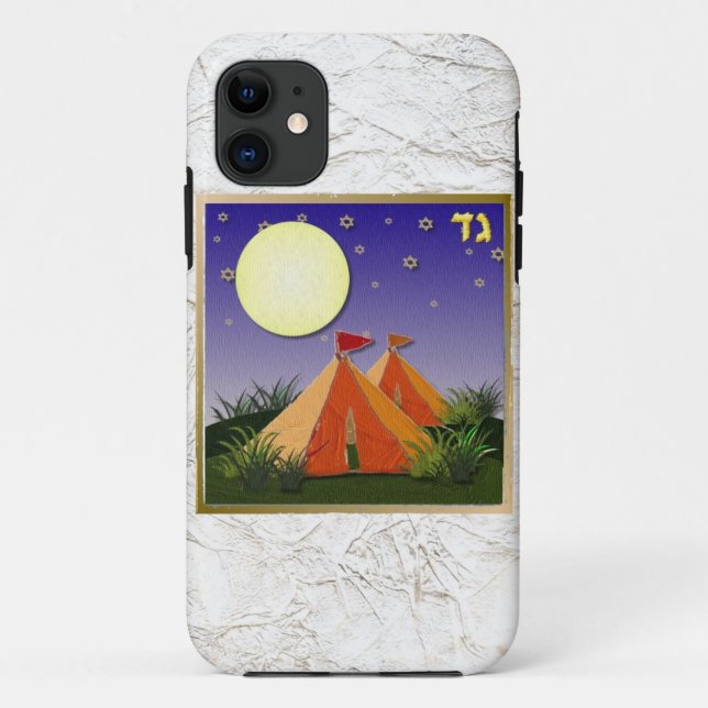 Judaica 12 Tribes Of Israel Gad Case-Mate iPhone Case (Back)