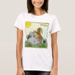 Judaica 12 Tribes Of Israel Naphtali T-Shirt<br><div class="desc">You are viewing The Lee Hiller Design Collection. Apparel,  Gifts & Collectibles Lee Hiller Photography or Digital Art Collection. You can view her Nature photography at http://HikeOurPlanet.com/ and follow her hiking blog within Hot Springs National Park.</div>