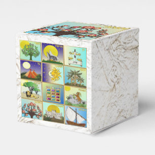 Judaica 12 tribes of Israel Reuben Favour Box