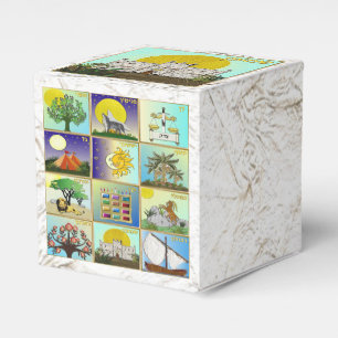 Judaica 12 tribes of Israel Simeon Favour Box