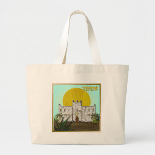 Judaica 12 Tribes Of Israel Simeon Large Tote Bag