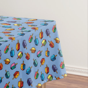Judaica - Chanukah Tablecloth - Jewish Holidays
