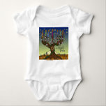 Judaica L'shanah Tovah Tree Of Life Gifts Apparel Baby Bodysuit<br><div class="desc">You are viewing The Lee Hiller Design Collection. Apparel,  Gifts & Collectibles  Lee Hiller Photography or Digital Art Collection. You can view her Nature photography at http://HikeOurPlanet.com/ and follow her hiking blog within Hot Springs National Park.</div>