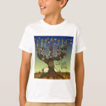 Judaica L'shanah Tovah Tree Of Life Gifts Apparel T-Shirt<br><div class="desc">You are viewing The Lee Hiller Design Collection. Apparel,  Gifts & Collectibles  Lee Hiller Photography or Digital Art Collection. You can view her Nature photography at http://HikeOurPlanet.com/ and follow her hiking blog within Hot Springs National Park.</div>