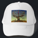 Judaica L'shanah Tovah Tree Of Life Gifts Apparel Trucker Hat<br><div class="desc">You are viewing The Lee Hiller Design Collection. Apparel,  Gifts & Collectibles  Lee Hiller Photography or Digital Art Collection. You can view her Nature photography at http://HikeOurPlanet.com/ and follow her hiking blog within Hot Springs National Park.</div>