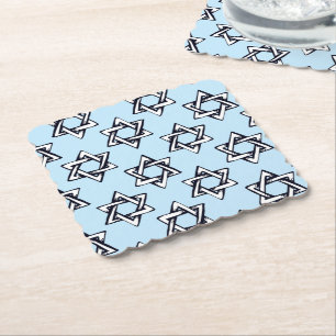 Judaica - Party Supplies - Paper Coasters Bulk 