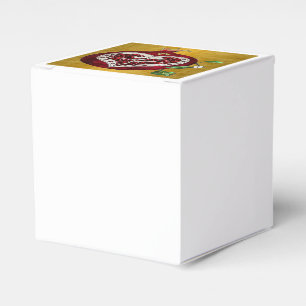 Judaica Pomegranate Heart Hanukkah Rosh Hashanah Favour Box