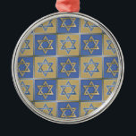Judaica Star Of David Metal Gold Blue Metal Tree Decoration<br><div class="desc">You are viewing The Lee Hiller Design Collection. Apparel,  Gifts & Collectibles  Lee Hiller Photography or Digital Art Collection. You can view her Nature photography at http://HikeOurPlanet.com/ and follow her hiking blog within Hot Springs National Park.</div>