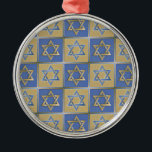 Judaica Star Of David Metal Gold Blue Tree Decoration<br><div class="desc">You are viewing The Lee Hiller Design Collection. Apparel,  Gifts & Collectibles  Lee Hiller Photography or Digital Art Collection. You can view her Nature photography at http://HikeOurPlanet.com/ and follow her hiking blog within Hot Springs National Park.</div>