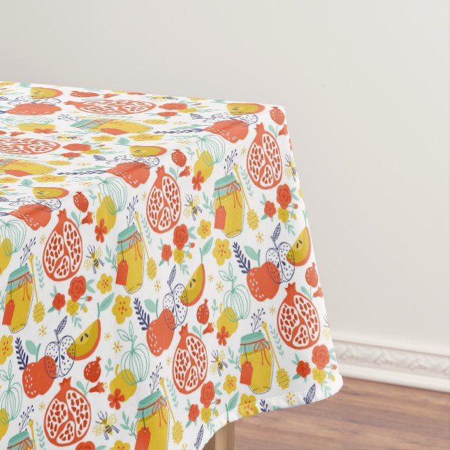 Judaica Table Cloth - Jewish Holidays -  Gifts  (In Situ)