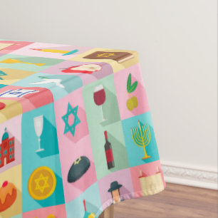 Judaica Tablecloth - Beautiful Unique Gifts 