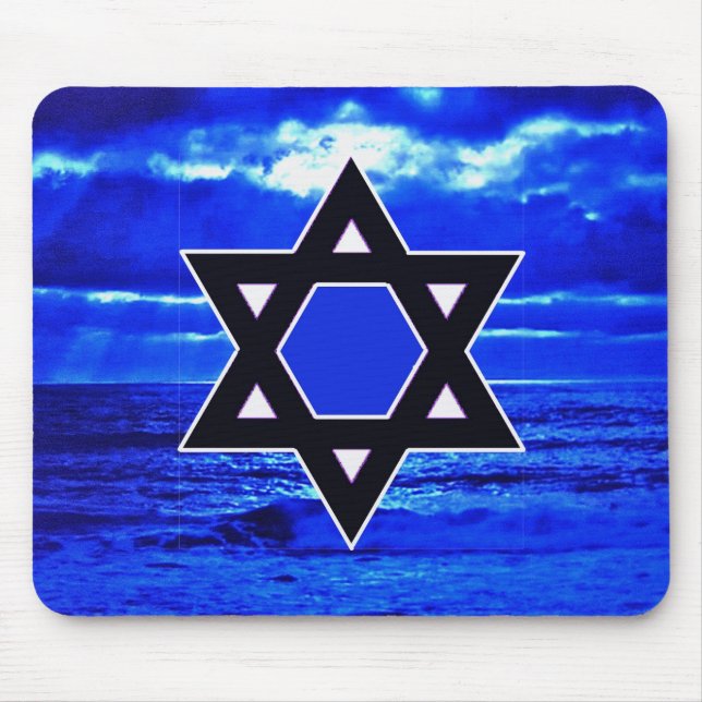 Judaicas blues. mouse mat (Front)