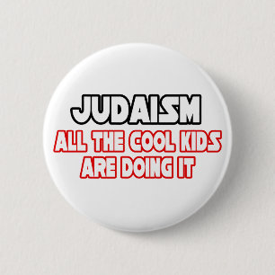 Judaism...Cool Kids 6 Cm Round Badge