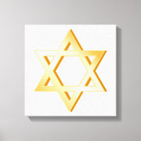 Judaism Symbol Canvas Art