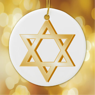 Judaism Symbol Ceramic Tree Decoration