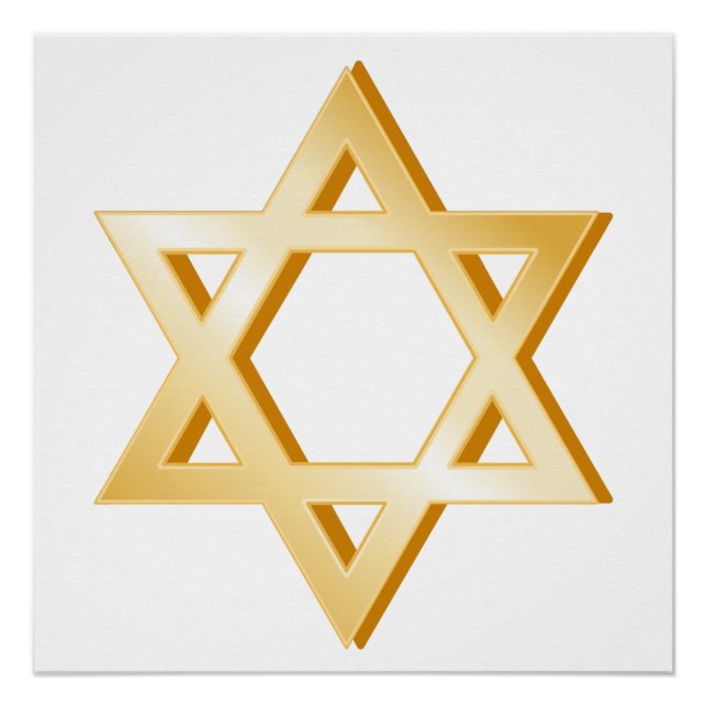 Judaism Symbol Poster (Front)
