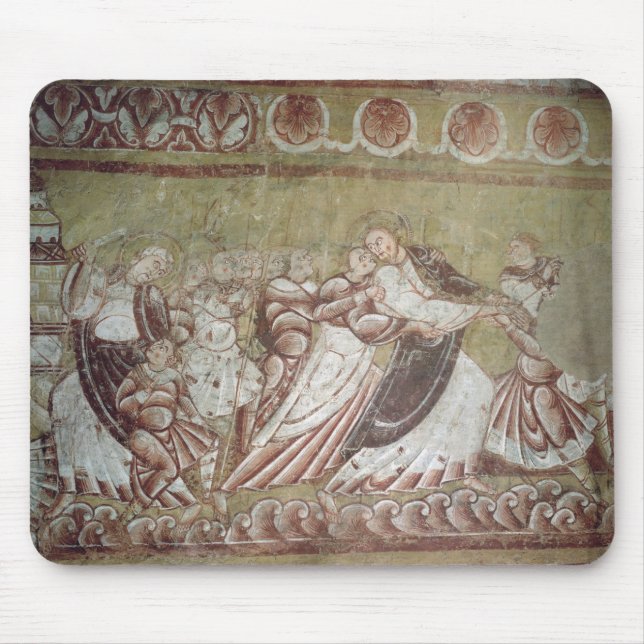 Judas Kissing Christ (fresco) (detail of 95750) Mouse Mat (Front)