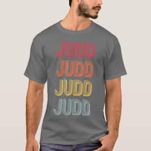 JUDD Gift Surname Funny Retro Vintage 80s Birthday T-Shirt
