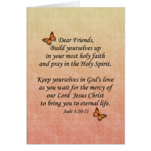 Jude 1:20-21 ~ Holy Faith