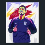 Jude Bellingham Wpap Pop Art Poster<br><div class="desc">Jude Bellingham Wpap Pop Art</div>