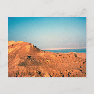 Judean desert and the Dead Sea Postcard