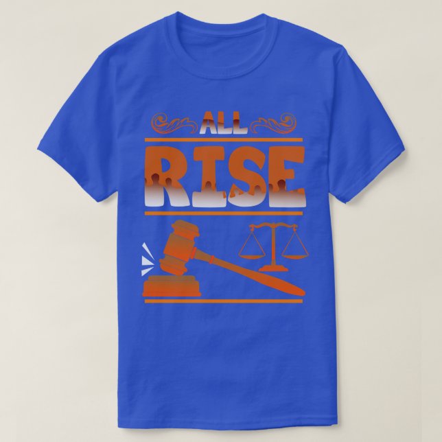 Judge All Rise T-Shirt (Design Front)
