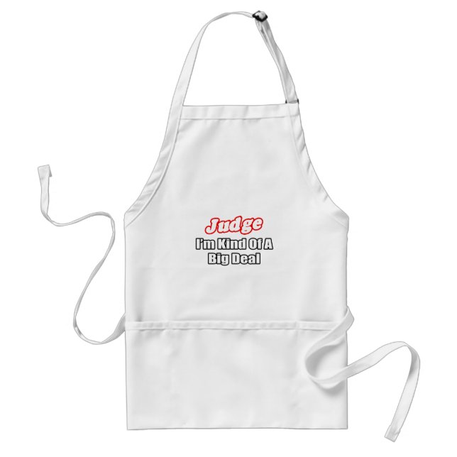 Judge...Big Deal Standard Apron (Front)
