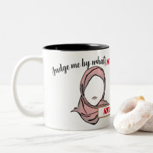 Judge by what's in my head not on it | Hijab Mug