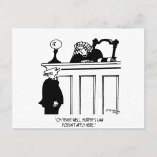 Judge Cartoon 4588 Postcard