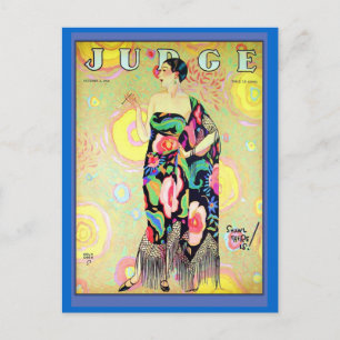 Judge Magazine Cover 1926 Postcard