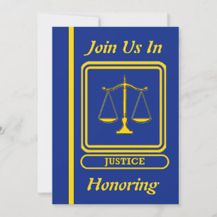 Judge Retirement Invitation