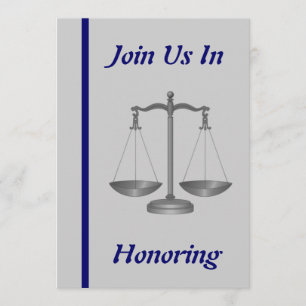 Judge Retirement Invitation
