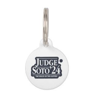 Judge Soto24 – Funny Gifts for Baseball Fans Pet Tag