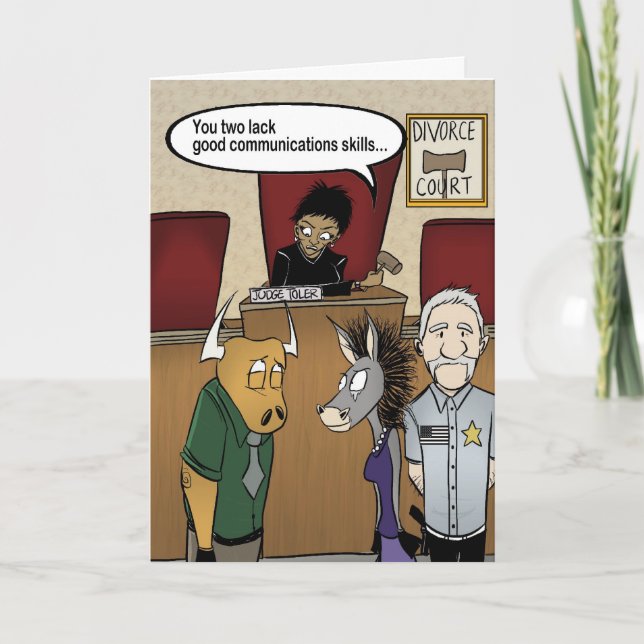 Judge Toler's Divorce Court Card (Front)