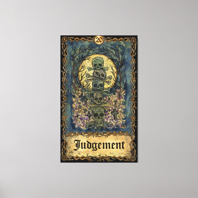 Judgement Canvas Print (Front)