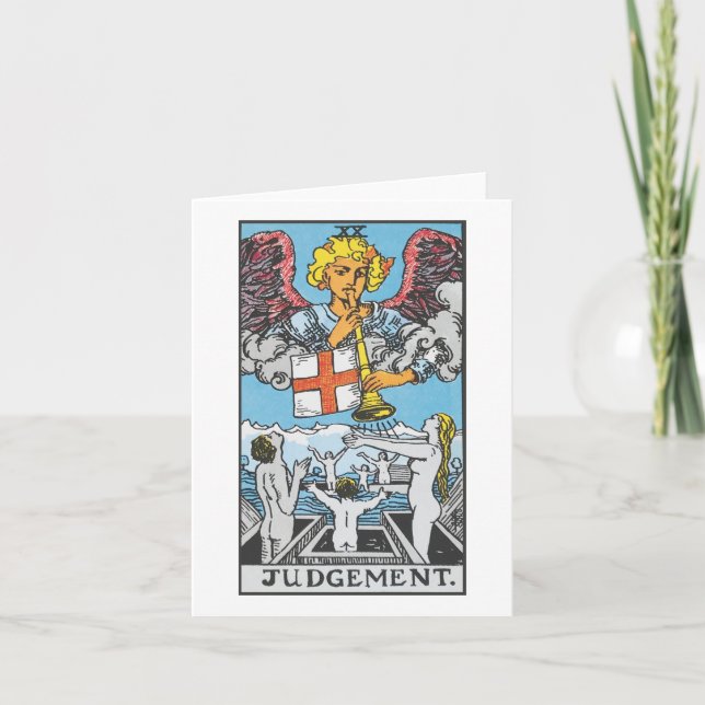 Judgement - Rider Waite Smith tarot Card (Front)